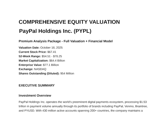 value your stock using dcf and comparables